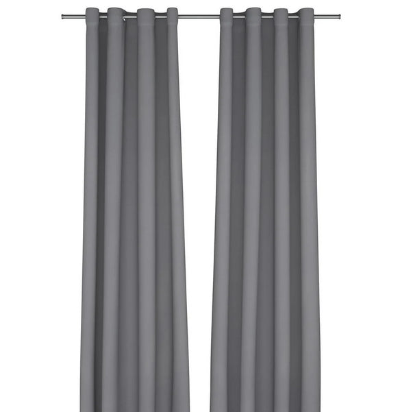 Rideau opaque gris charcoal Modern