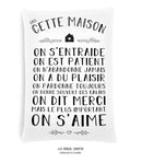 Coussin dans cette maison