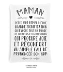 Coussin maman