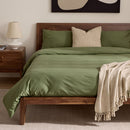 Housse de couette nature sauge