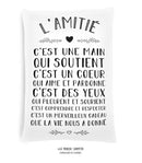 Coussin l'amitié