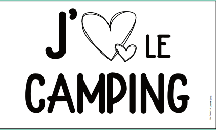 Taie Oreiller humoristique camping