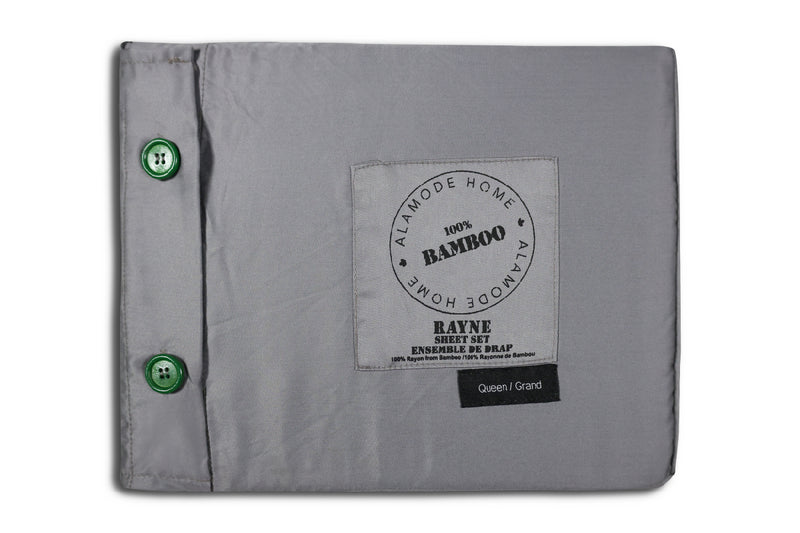 Drap 100 % Bambou Gris RJS