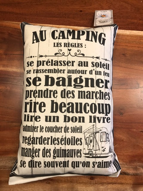 Coussin le camping