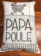 Coussin Papa Poule