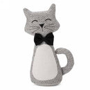 Butoir chat gris avec boucle noire (voir date )